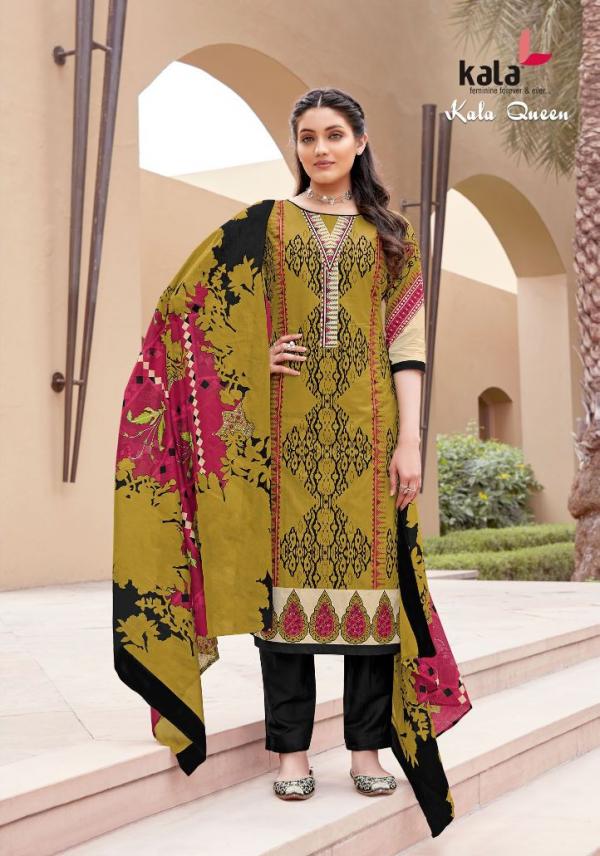 Kala Queen Fancy Cotton Printed Dress Materials